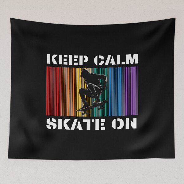 Item preview, Keep Calm Skate On designed and sold by sekrecja.