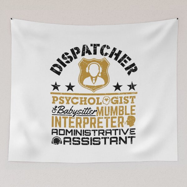 Item preview, Dispatcher 911 Police Funny   designed and sold by jaygo.
