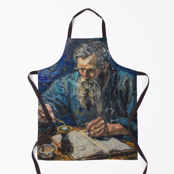 Item preview, Archimedes | Painting in the style of Vincent van Gogh designed and sold by ComicsFactory.