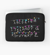 stranger alphabet things Laptop Sleeve