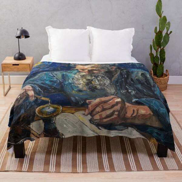 Item preview, Archimedes | Painting in the style of Vincent van Gogh designed and sold by ComicsFactory.