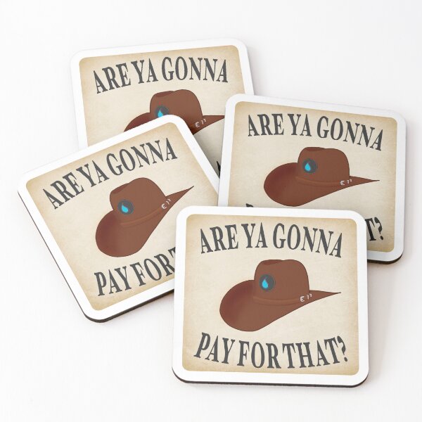 Item preview, Are Ya Gonna Pay For That? Outlaw Sticker designed and sold by MxMaxNicNax.