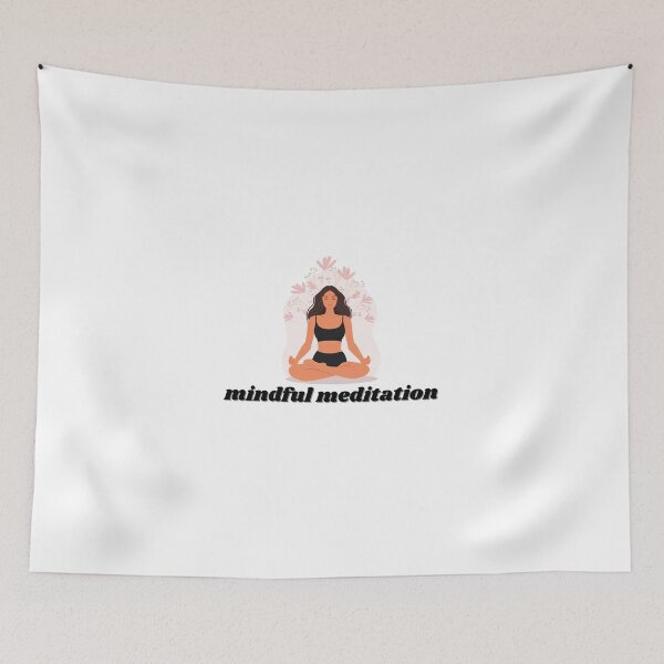 Item preview, mindful meditation  designed and sold by ChiWellness Shop.