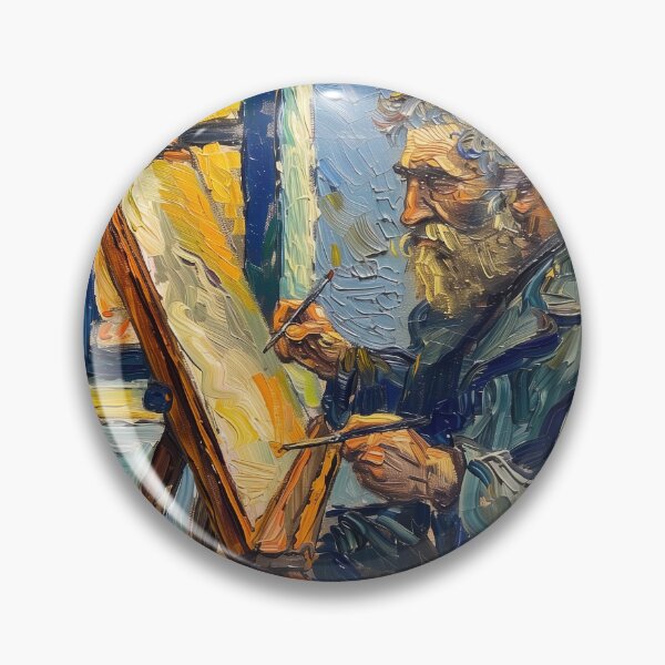 Item preview, Architect | Painting in the style of Vincent van Gogh designed and sold by ComicsFactory.