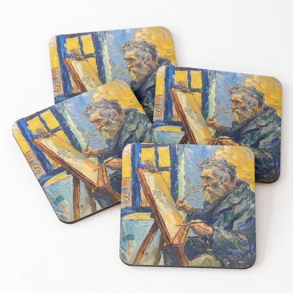 Item preview, Architect | Painting in the style of Vincent van Gogh designed and sold by ComicsFactory.