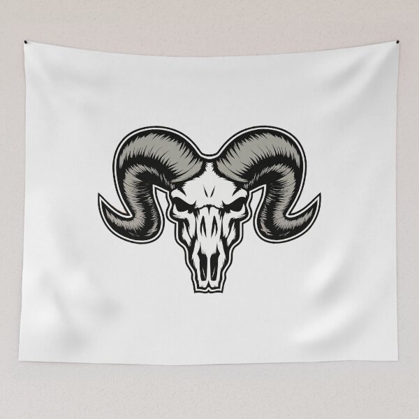 Item preview, ram's head designed and sold by GFORCE_SHOP.