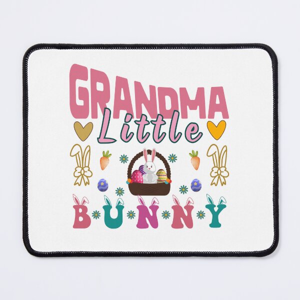Item preview, Grandma Little Bunny Retro Colorful Easter Elements Design designed and sold by Raise2Shine.