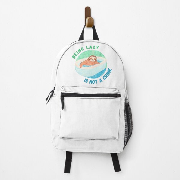 Item preview, Being Lazy Is Not a Crime Sloth designed and sold by PunnyPawsArt.