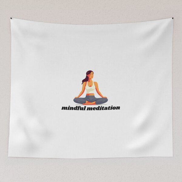 Item preview, mindful meditation  designed and sold by ChiWellness Shop.