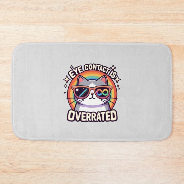 Item preview, Eye contact is overrated designed and sold by Vkinsify.