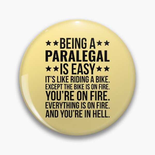 Item preview, Being A Paralegal Is Easy Funny Quote designed and sold by kamrankhan.