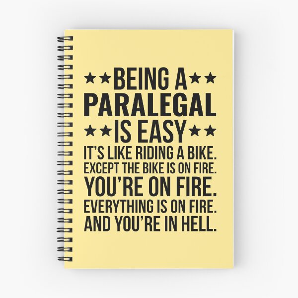 Item preview, Being A Paralegal Is Easy Funny Quote designed and sold by kamrankhan.