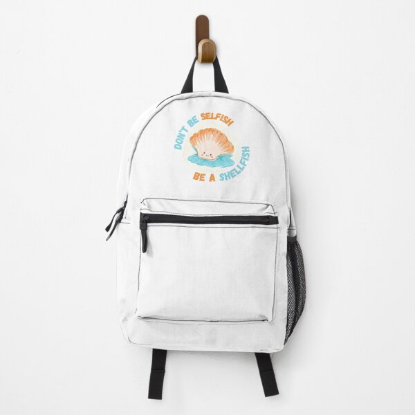 Item preview, Don’t Be a Selfish Be a Shellfish designed and sold by PunnyPawsArt.