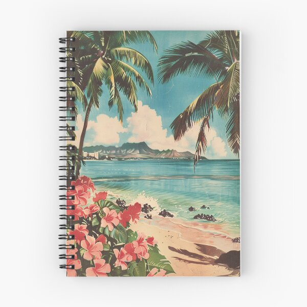 Item preview, Vintage Minimalist Hawaii Beach Nature View designed and sold by LVTFCOarts.