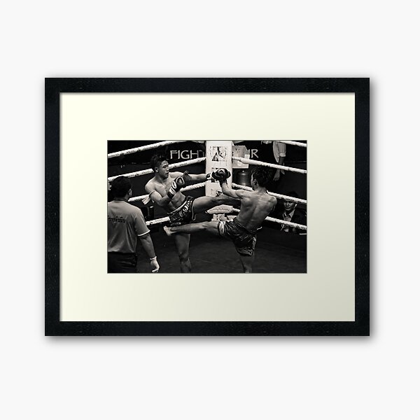 Muay Thai Framed Art Print