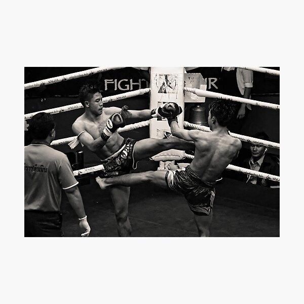 Muay Thai Photographic Print