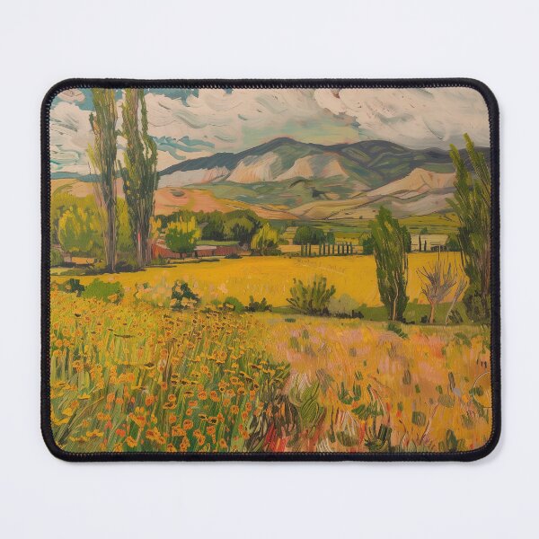 Item preview, Argentine landscape | Painting in the style of Vincent van Gogh designed and sold by ComicsFactory.