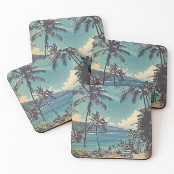 Item preview, Vintage Hawaii viaje por carretera playa tropical estética designed and sold by LVTFCOarts.