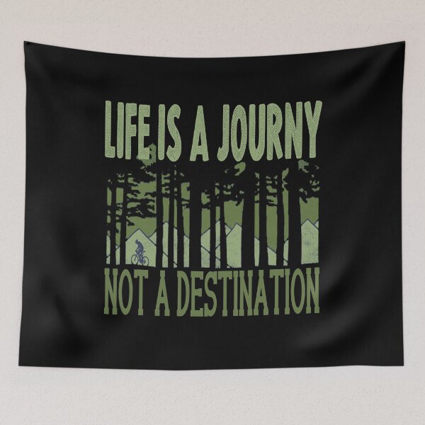 Item preview, Life is a journey, not a destination adventure life shirt for trip designed and sold by sami david ⭐⭐⭐⭐⭐.