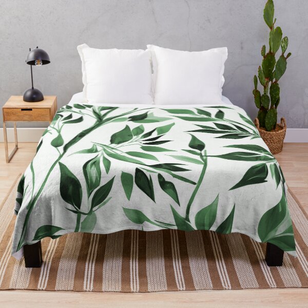 Item preview, Watercolor Painted Leaves Pattern designed and sold by BeJolley.