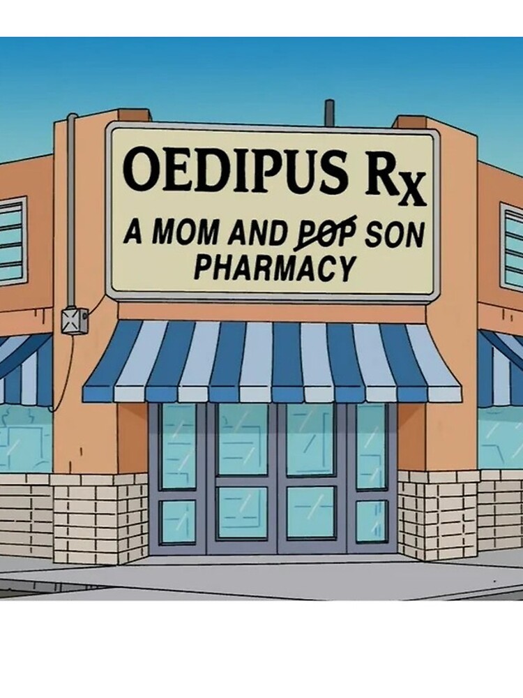 Thumbnail 4 of 4, iPhone Case, Oedipus Rx designed and sold by ferryg.