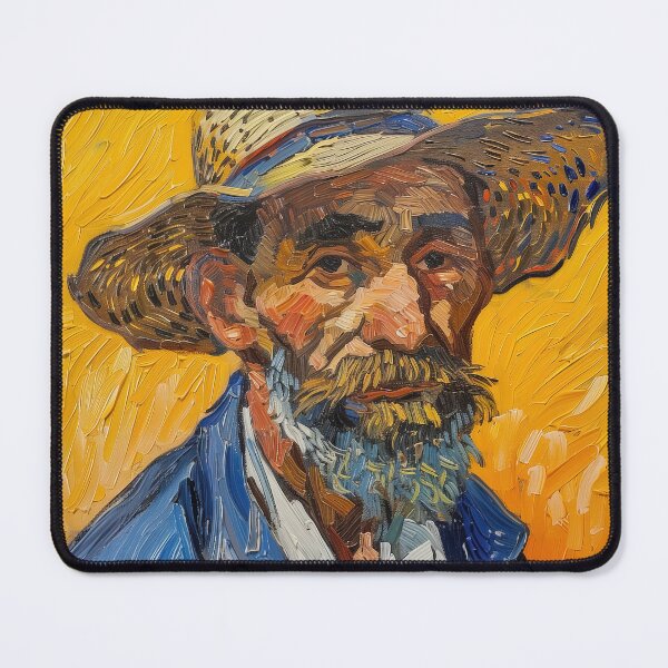 Item preview, Argentine man | Painting in the style of Vincent van Gogh designed and sold by ComicsFactory.