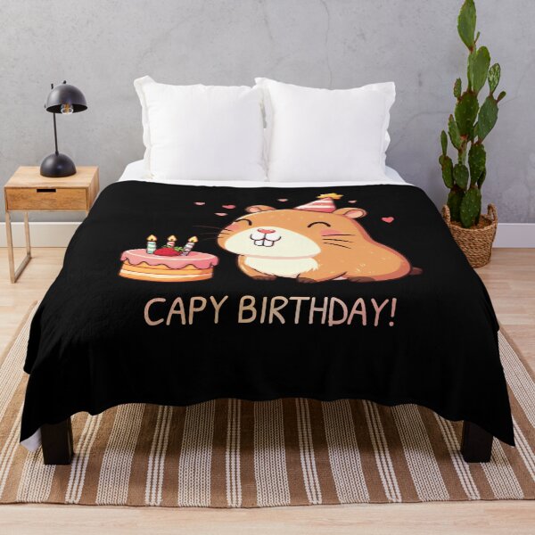Item preview, Capybirthday, Capy Birthday! Cute Capybara Cappy Birthday, Kawaii designed and sold by These_Prints.