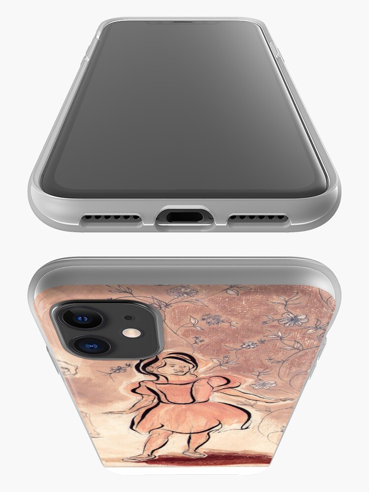 Alternate view of Girl with Horse Illustration iPhone Case & Cover