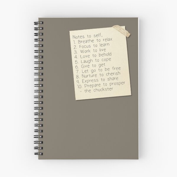 Item preview, Notes to self designed and sold by ChucksterTees.