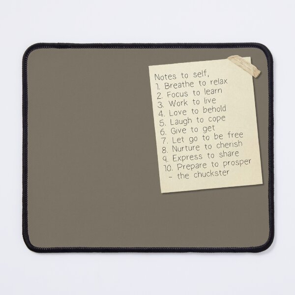 Item preview, Notes to self designed and sold by ChucksterTees.