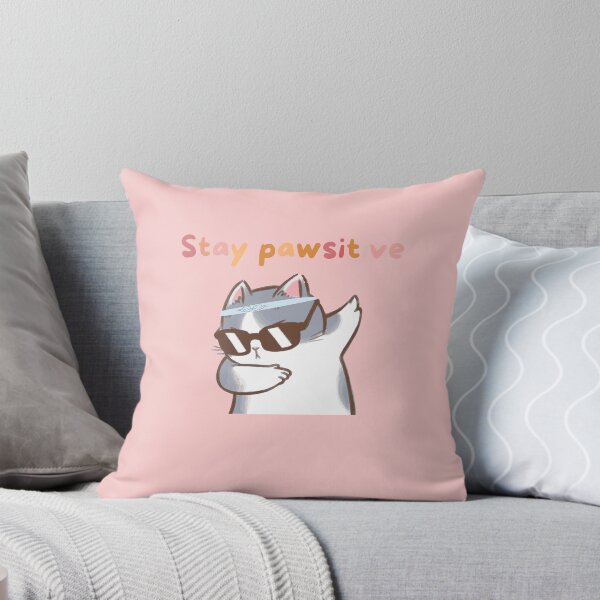 Item preview, Stay pawsitive  designed and sold by luckyredskittle.