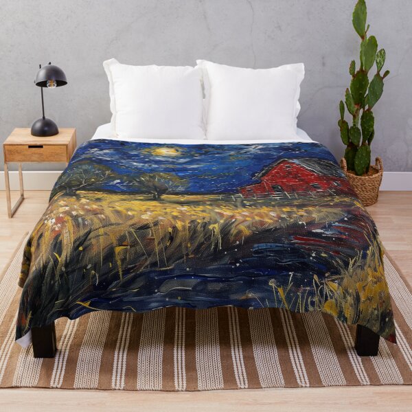 Item preview, Arkansas | Painting in the style of Vincent van Gogh designed and sold by ComicsFactory.