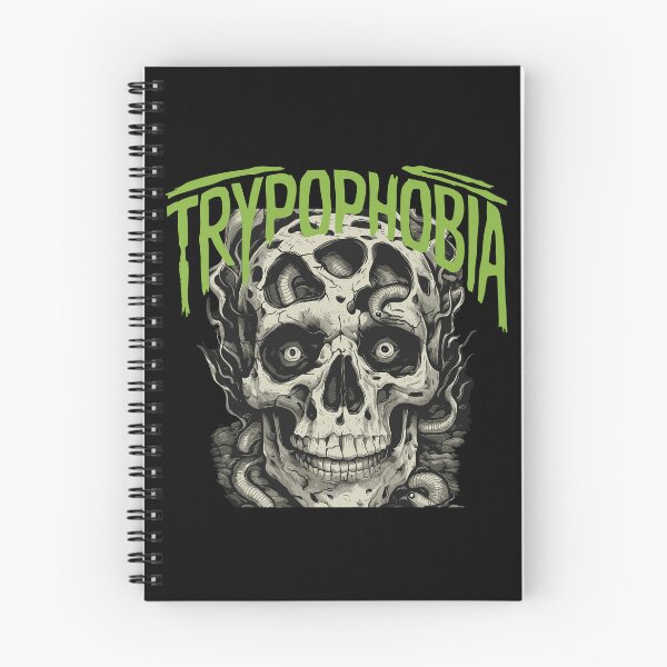 Item preview, trypophobia x skull x worm designed and sold by The  Knick Knack Nook.