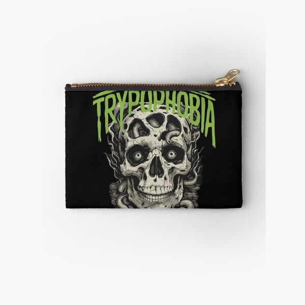 Item preview, trypophobia x skull x worm designed and sold by The  Knick Knack Nook.