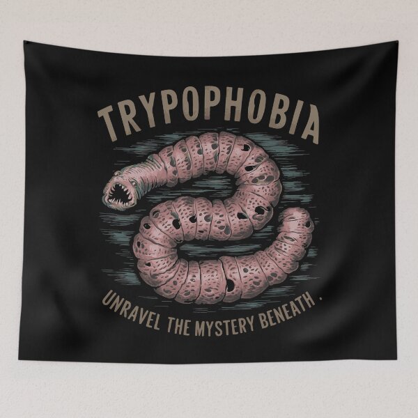 Item preview, Trypophobia x worm designed and sold by The  Knick Knack Nook.