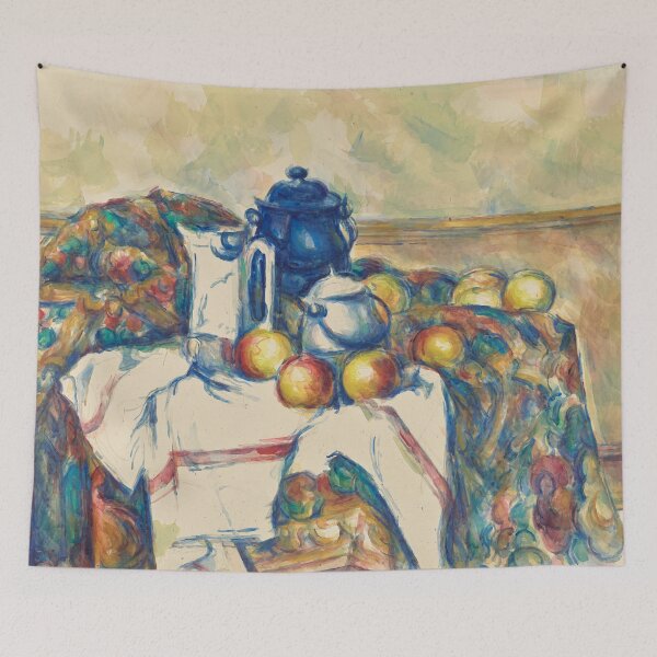 Artikelvorschau, Paul Cézanne, Stillleben mit blauem Topf, 1900-1906 entworfen und verkauft von BusinessSocks.