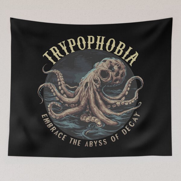 Item preview, Trypophobia x Octopus designed and sold by The  Knick Knack Nook.