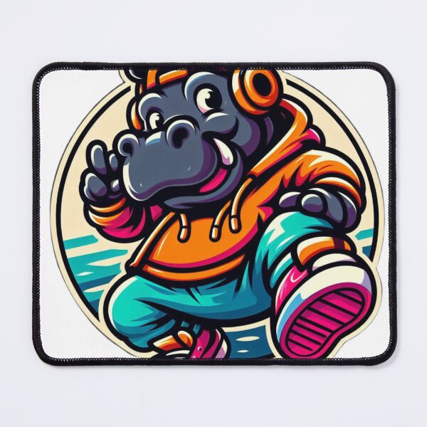 Item preview, Hip Hopapotamus designed and sold by RetroDig.