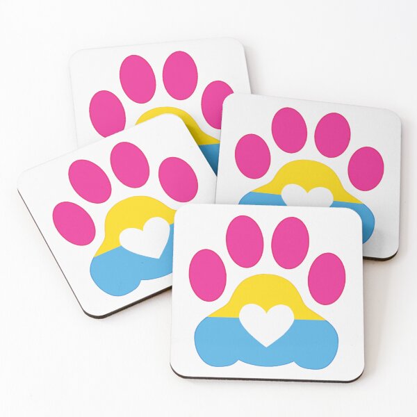 Item preview, Pride Cat Paw: Pan Pride designed and sold by SkyBlueArts.