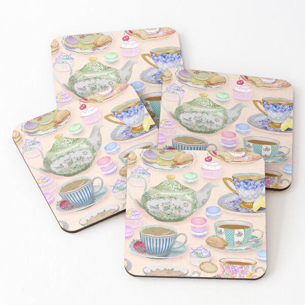 Item preview, Vintage Teacups and Treats designed and sold by ShellyPenko.