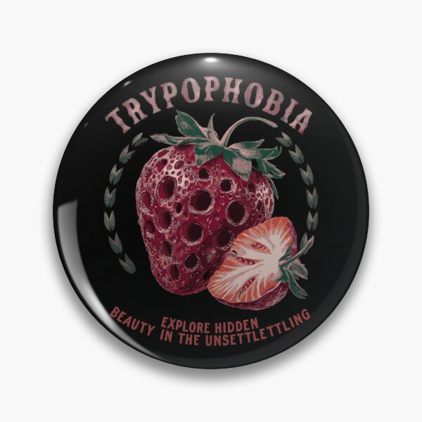 Item preview, Trypophobia x strawberry designed and sold by The  Knick Knack Nook.