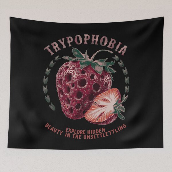 Item preview, Trypophobia x strawberry designed and sold by The  Knick Knack Nook.