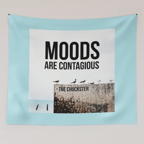 Item preview, MOODS ARE CONTAGIOUS designed and sold by ChucksterTees.