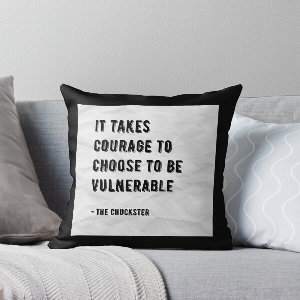 Item preview, IT TAKES COURAGE TO CHOOSE TO BE VULNERABLE designed and sold by ChucksterTees.