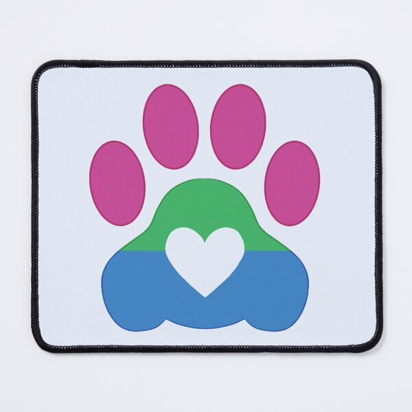 Item preview, Pride Cat Paw: Polysexual Pride designed and sold by SkyBlueArts.