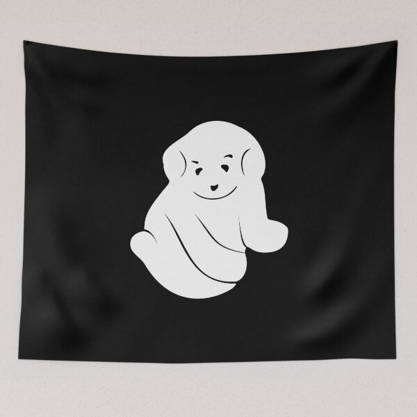 Item preview, Cuddly Puppy 2D Illustration - Black & White designed and sold by OG-Graphics.