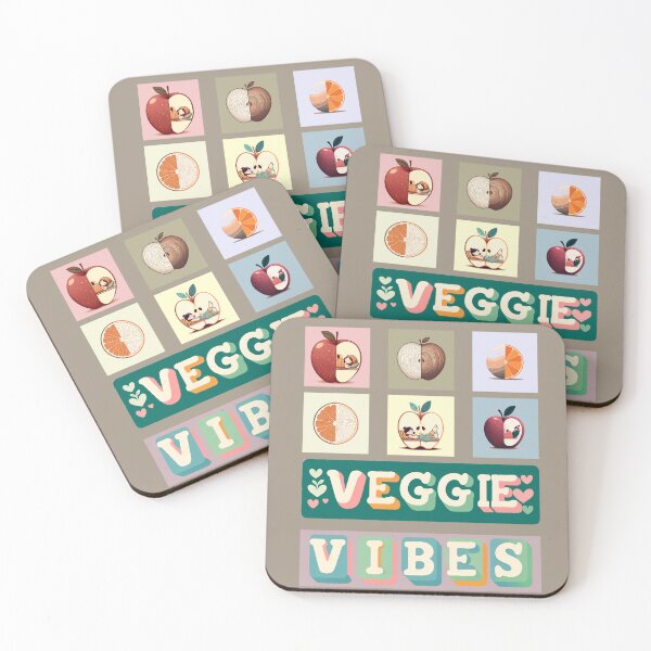 Item preview,  Fruity Fun and Veggie Delight Illustrations designed and sold by FarBeyound.