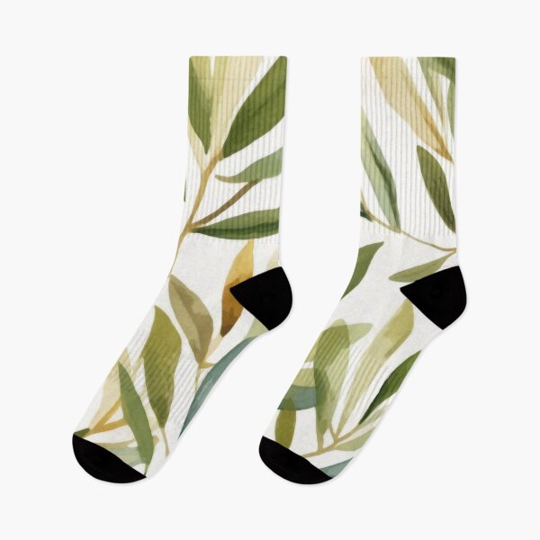 Item preview, Watercolor Olive Leaves designed and sold by TraditionalCA.