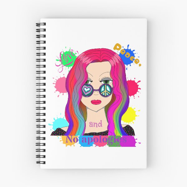 Item preview, Love Peace and No Apologies  designed and sold by JaygiesDesign.
