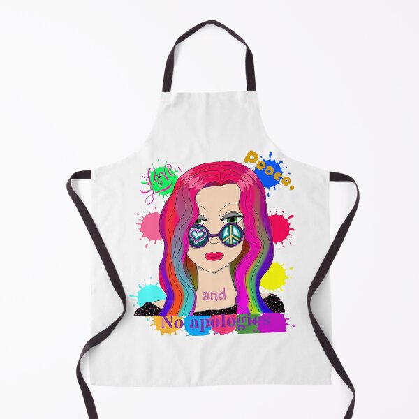 Item preview, Love Peace and No Apologies designed and sold by JaygiesDesign.